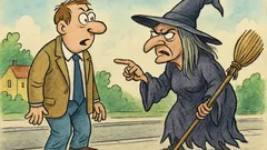 Виц: Всеки мъж среща своята Вещица