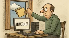 Виц: Изтеглих файл, как да го върна?